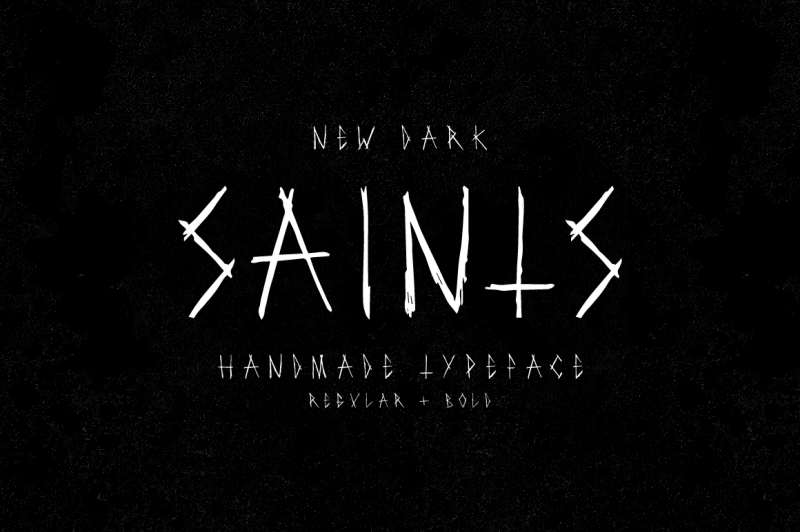 saints-typeface