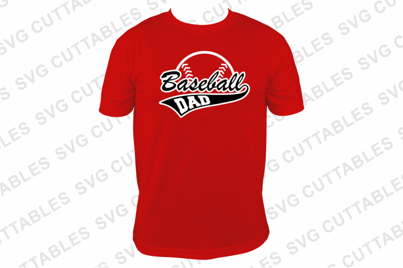 Baseball papa, Dad t-shirt design - free svg file for members