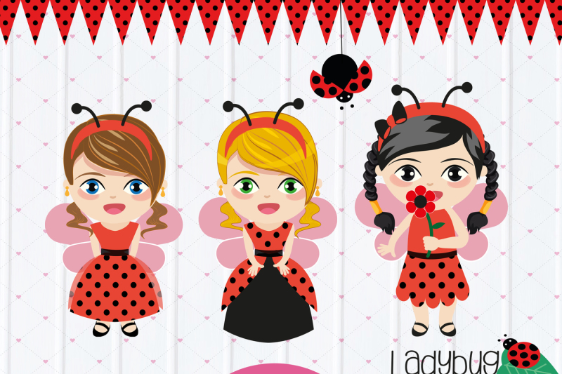 ladybug-clipart-ladybug-party-baby-girl-s-clipart-set-ladybug-vector-graphics-digital-clip-art