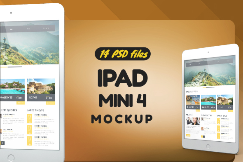 Download Advertising Mockup Free Yellowimages