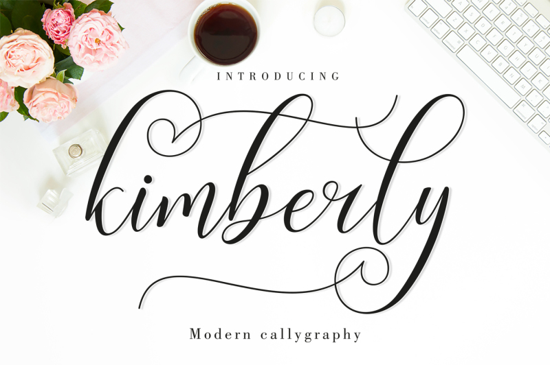 new-update-kimberly-script-3-font