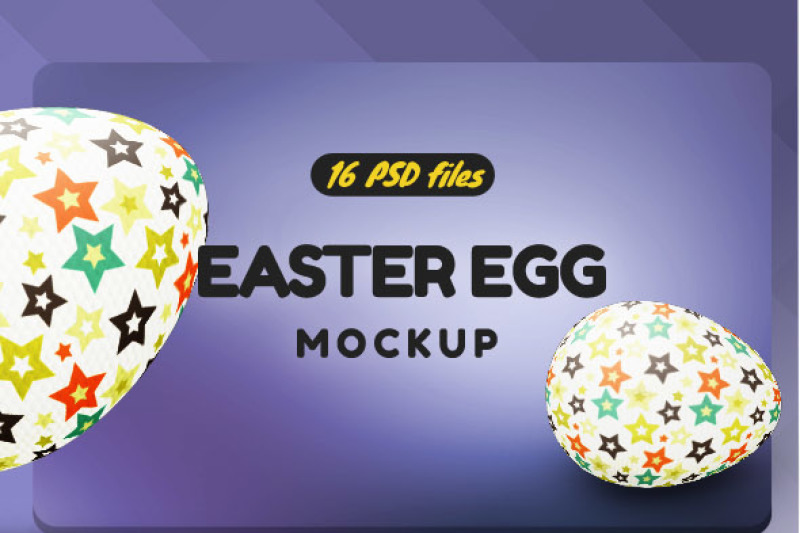Download Easter Egg Mockup By Mock Up Store Thehungryjpeg Com