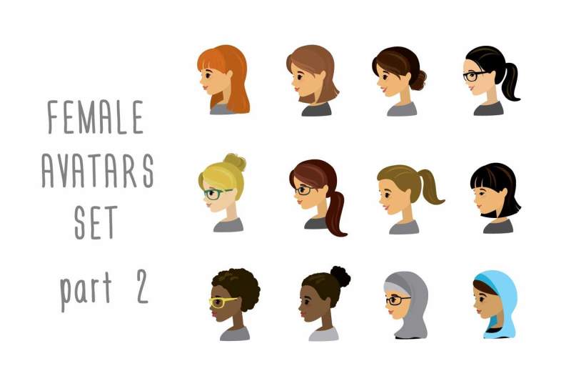 set-of-12-female-profile-avatars