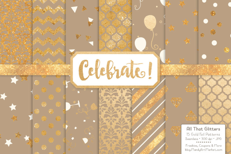 celebrate-gold-glitter-digital-papers-in-champagne