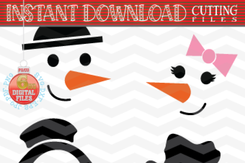 Download Snowman Svg Snowman Faces Svg Christmas Svg Snow Svg Xmas Svg Cutting File Winter Clipart Svg Dxf Eps Png Jpg Pdf By Blueberry Hill Art Thehungryjpeg Com