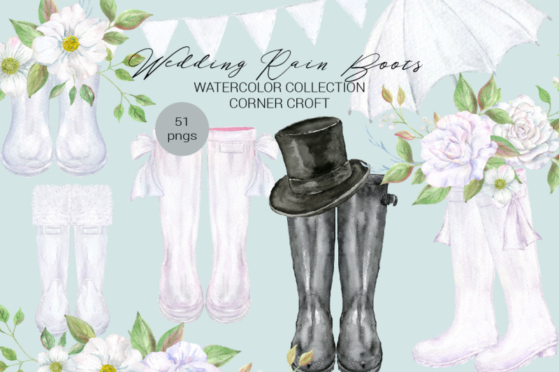 watercolor-wedding-rain-boots
