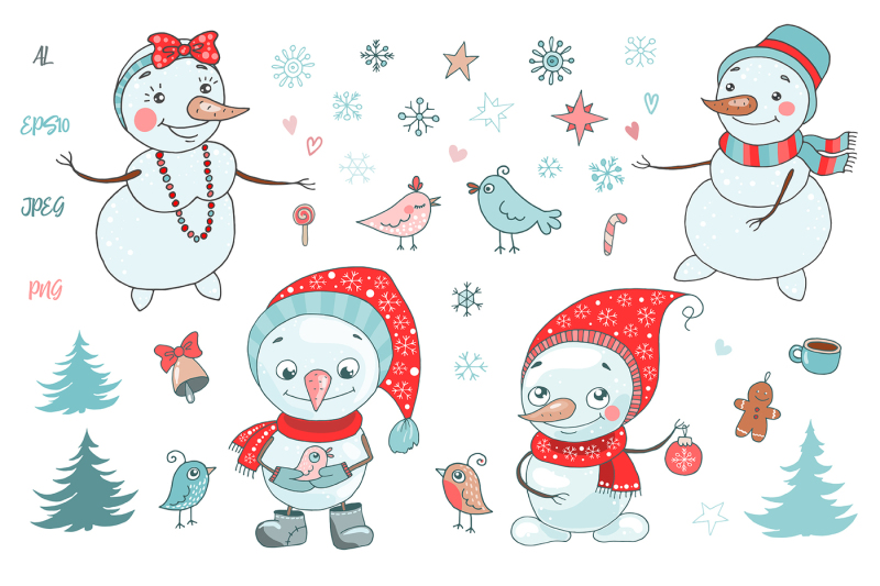 cute-snowmen