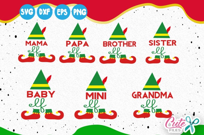 elf-family-svg-papa-and-mama-elf-mini-elf-mama-elf-baby-elf-grandma-elf-sister-elf-svg-brother-elf-christmas-clipart