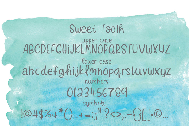 sweet-tooth-font