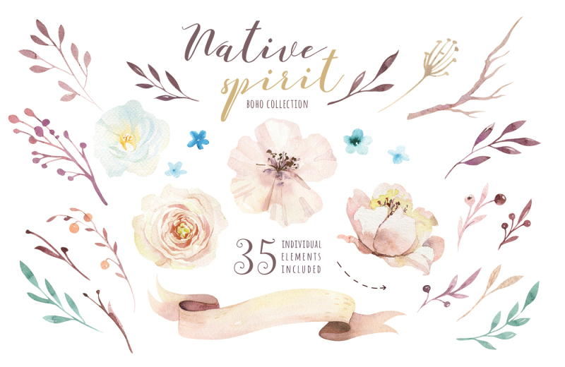 native-spirit-watercolor-collection