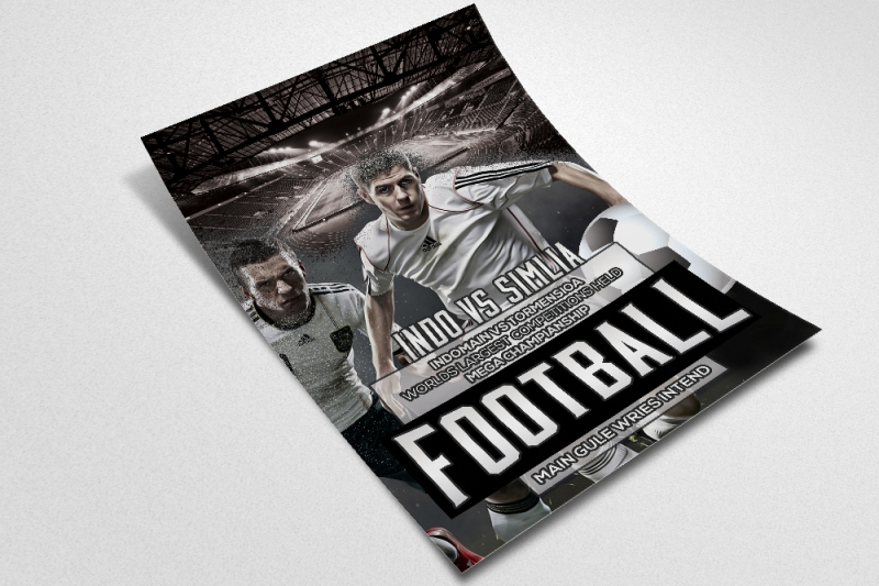 football-big-match-flyer