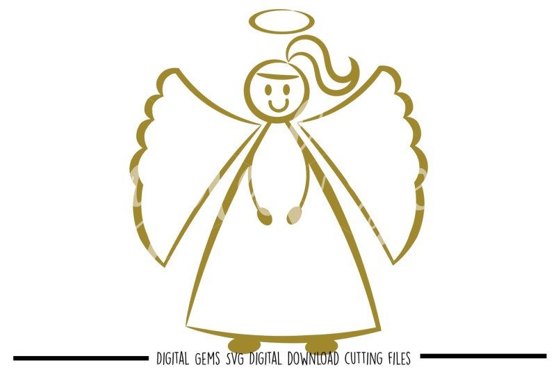 angel-svg-dxf-eps-png-files