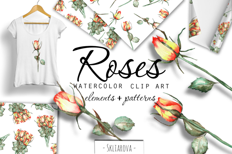roses-watercolor-clip-art