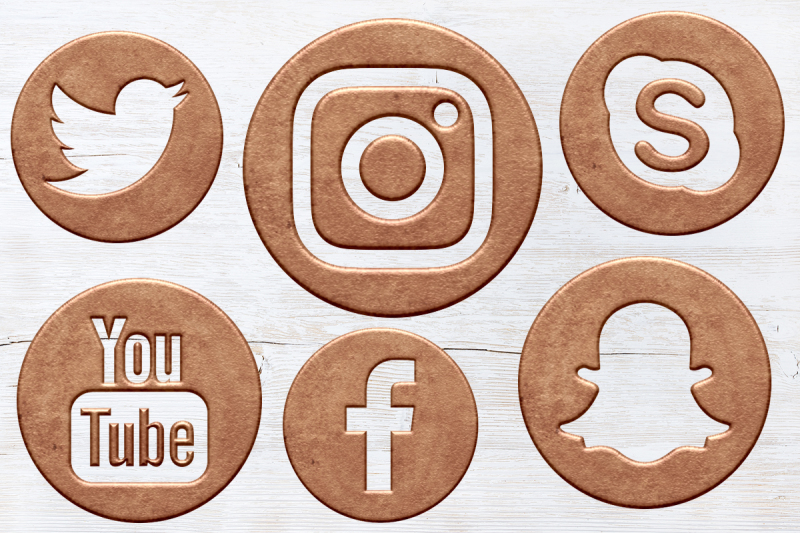 vintage-copper-social-icons-pack