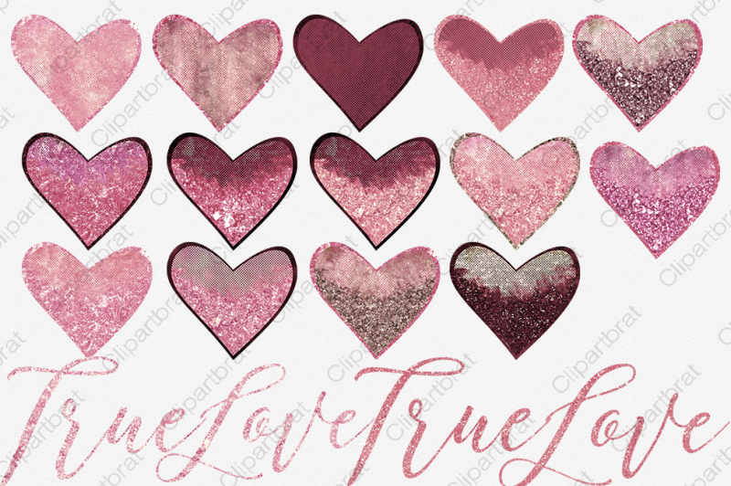 glitter-and-sparkle-shine-metallic-pink-and-burgundy-hearts-valentine-s-day-true-love-graphic-set