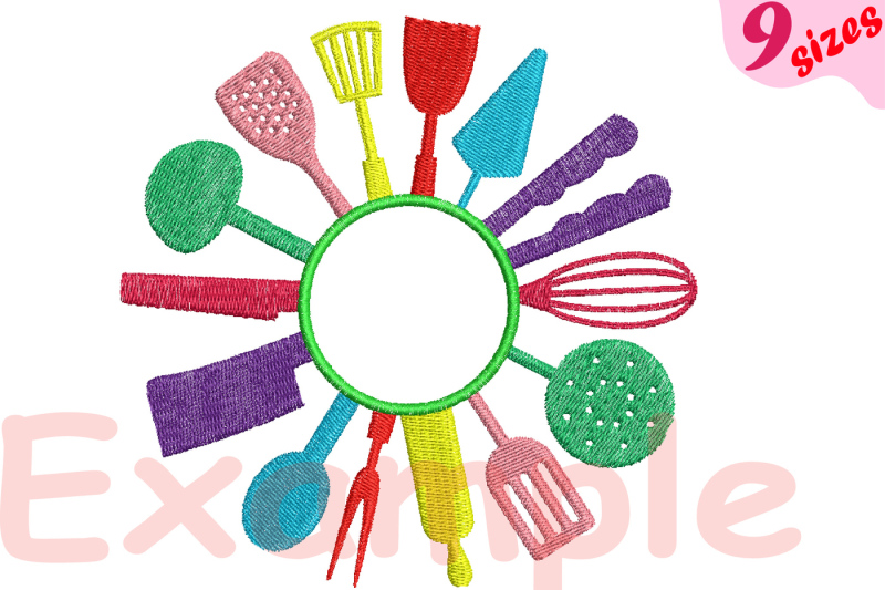 kitchen-embroidery-design-machine-instant-download-commercial-use-digital-file-icon-symbol-sign-split-circle-frame-utensils-cooking-164b