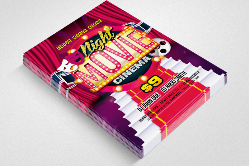 movie-theater-flyer-templates
