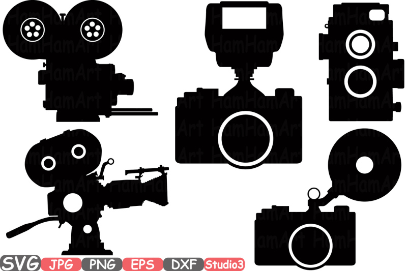 old-camera-silhouette-svg-cutting-files-digital-clip-art-graphic-studio3-cricut-cuttable-die-cut-machines-eps-png-dxf-jpg-clip-art-vector-257s