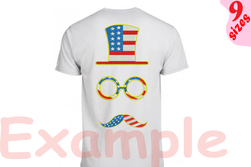 props-4th-of-july-embroidery-design-machine-instant-download-commercial-use-digital-file-4x4-5x7-hoop-icon-symbol-sign-happy-new-year-hat-mustache-glasses-american-flag-usa-173b