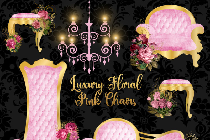 pink-and-gold-luxury-chairs-clipart