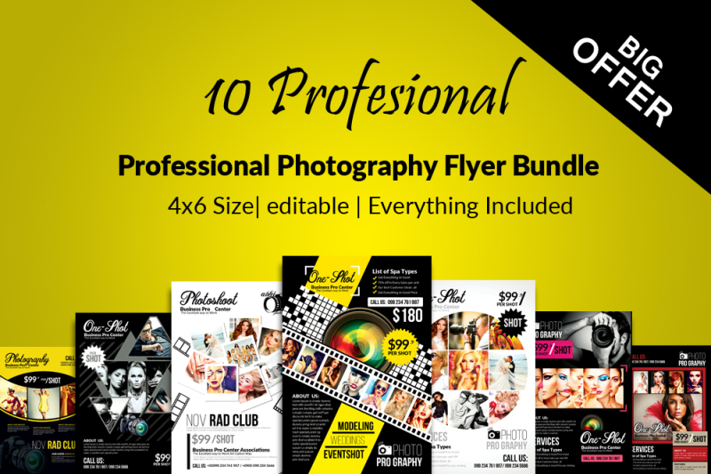 10-photography-flyer-bundle
