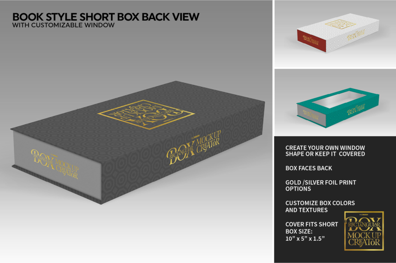 Download Textured Paper Box Mockup Front View - Free Mockups | PSD Template | Design Assets