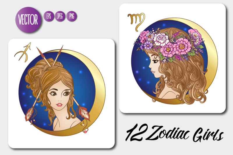 12-zodiac-girls-with-moon