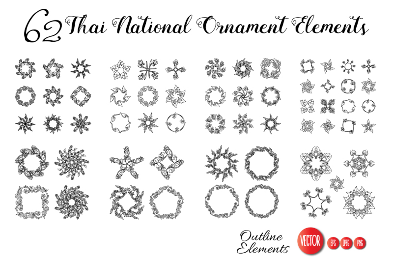 62-thai-ornament-elements