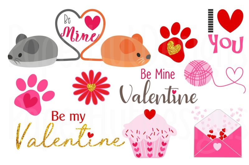 valentine-cats-clipart
