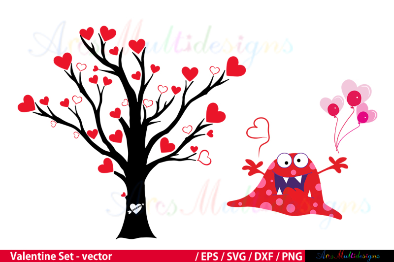 valentine-monsters-clipart-valentine-cuties-svg-valentine-love-valentine-tree-svg-valentine-mermaid-valentine-love-bird-owl
