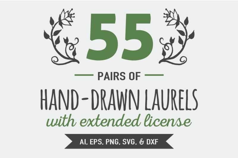 55-pairs-of-hand-drawn-laurels