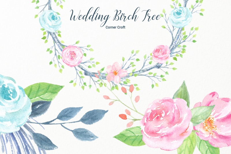 watercolor-wedding-birch-tree-silver-birch