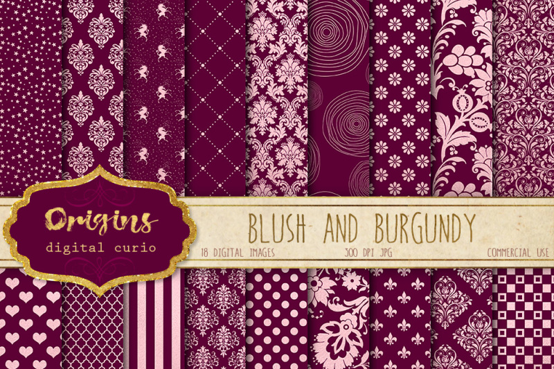 blush-and-burgundy-digital-paper