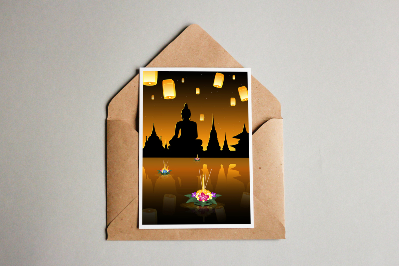 set-of-11-loy-krathong-cards