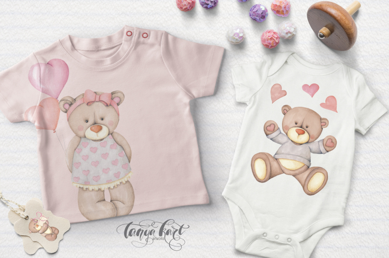 cute-bears-hand-painted-collection