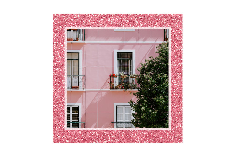 rainbow-glitter-film-frame-set