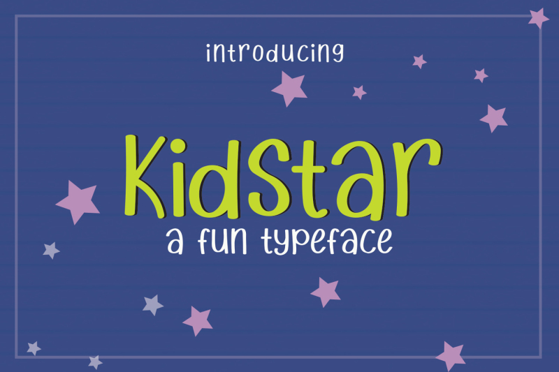 kidstar-fun-font
