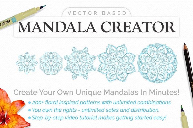 coloringbook-mandala-creator-floral-edition