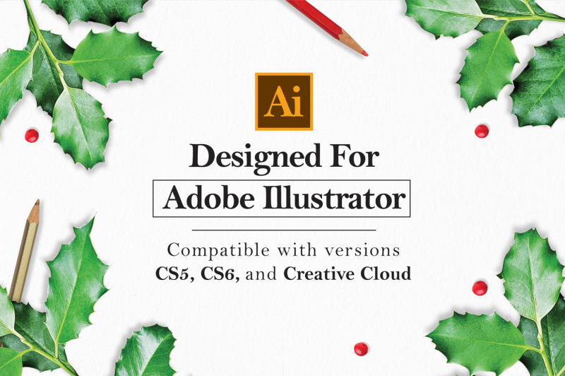 coloringbook-mandala-creator-christmas-edition-for-adobe-illustrator