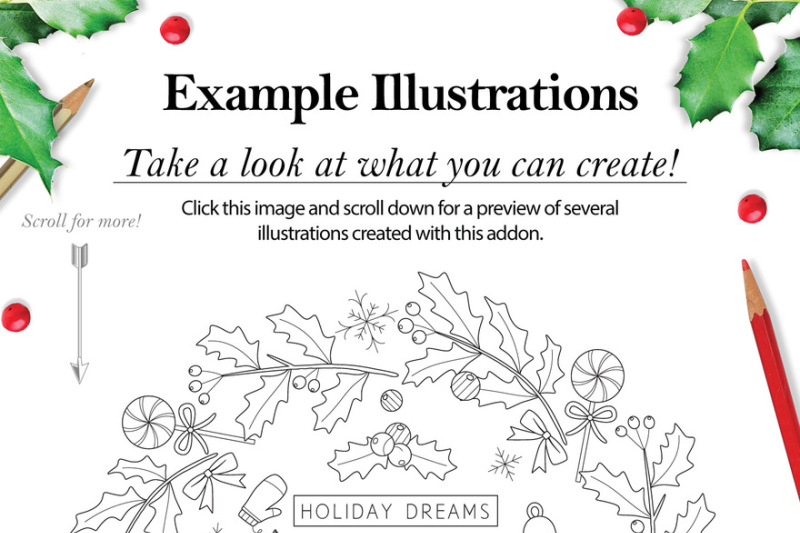 coloringbook-mandala-creator-christmas-edition-for-adobe-illustrator
