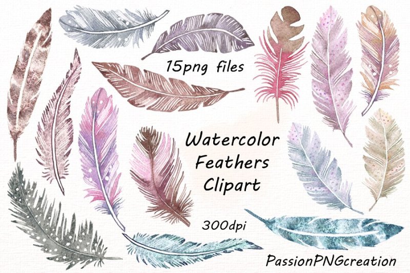 watercolor-feathers-clipart