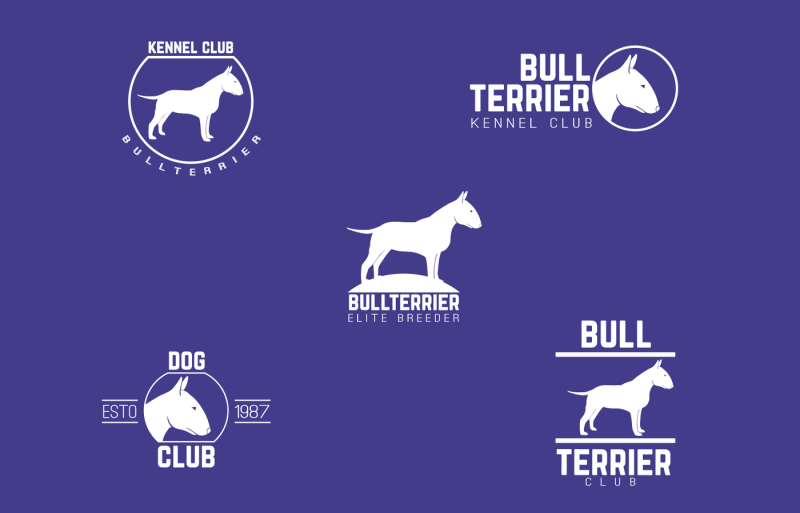bull-terrier-logo-pack