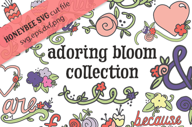 adoring-bloom-collection-for-svg-and-clipart