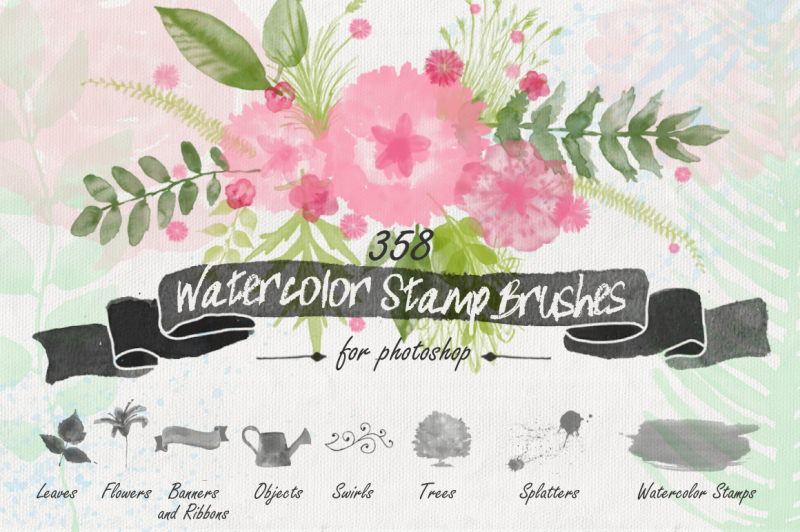 floral-watercolor-ps-stamp-brushes