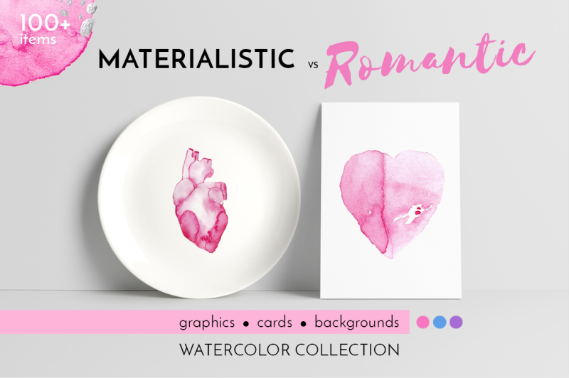 st-valentine-039-s-day-watercolor-039-materialistic-vs-romantic-039