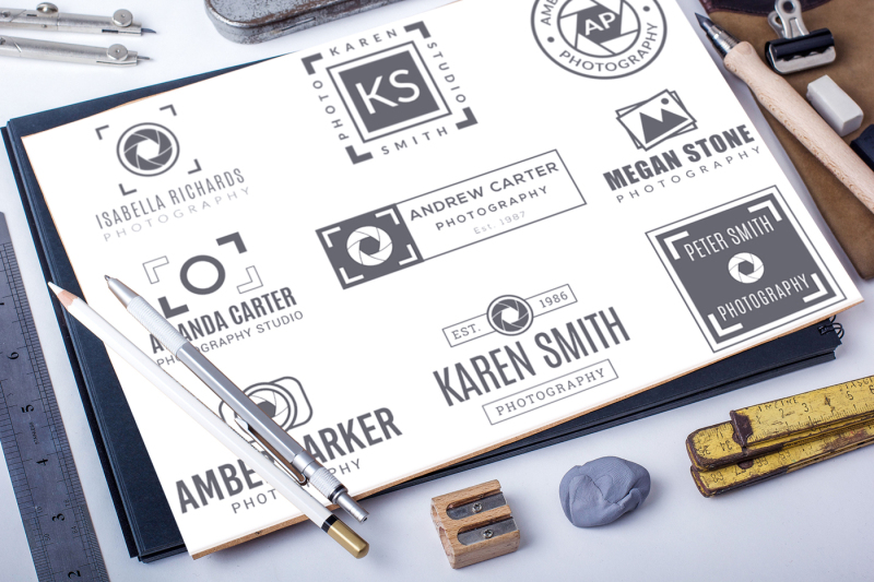 premade-photography-logos