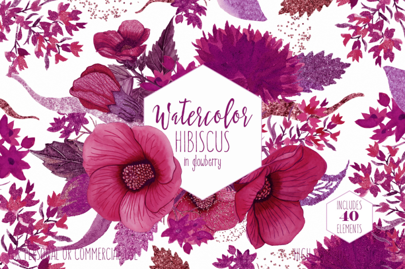 glowberry-pink-tropical-floral-graphics