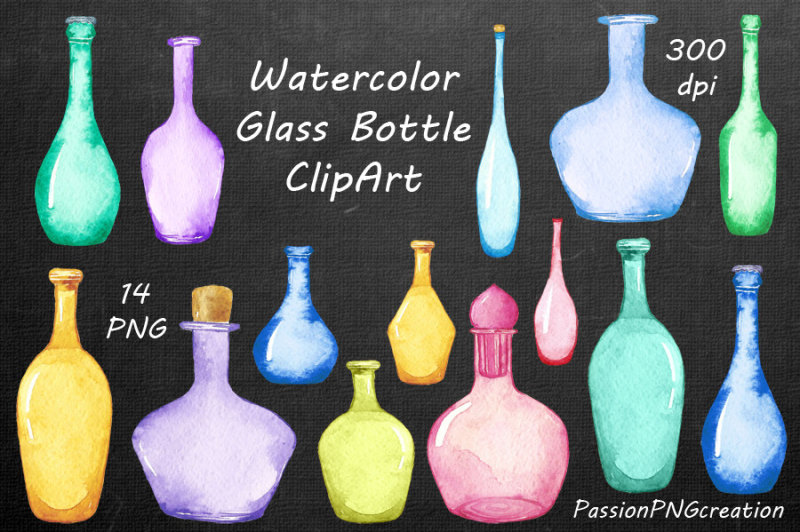 watercolor-glass-bottles-clipart