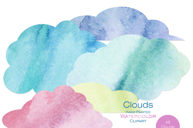 rainbow-watercolor-cloud-graphic-set