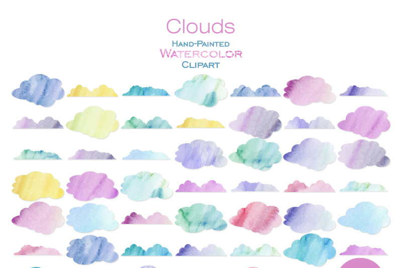 bright-watercolor-rainbow-cloud-shapes